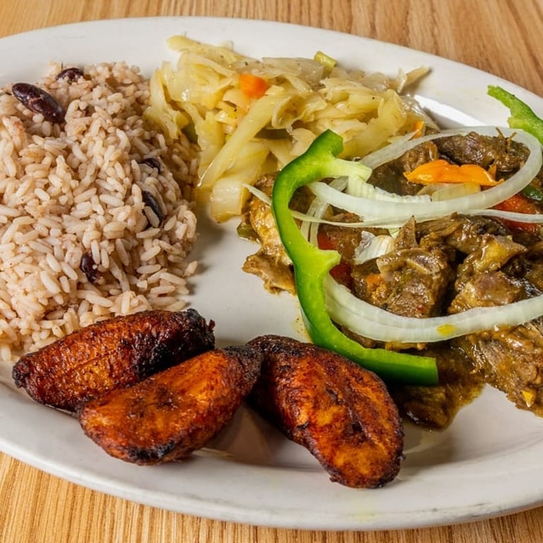 Lunch at Our Caribbean Restaurant