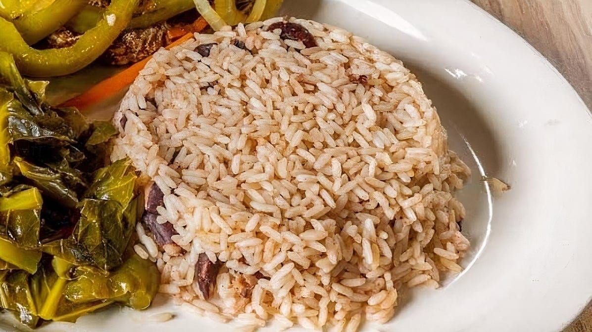 Jamaican Rice and Peas.