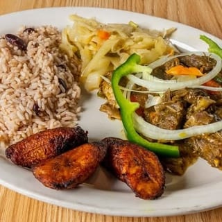 Curry Goat Roti